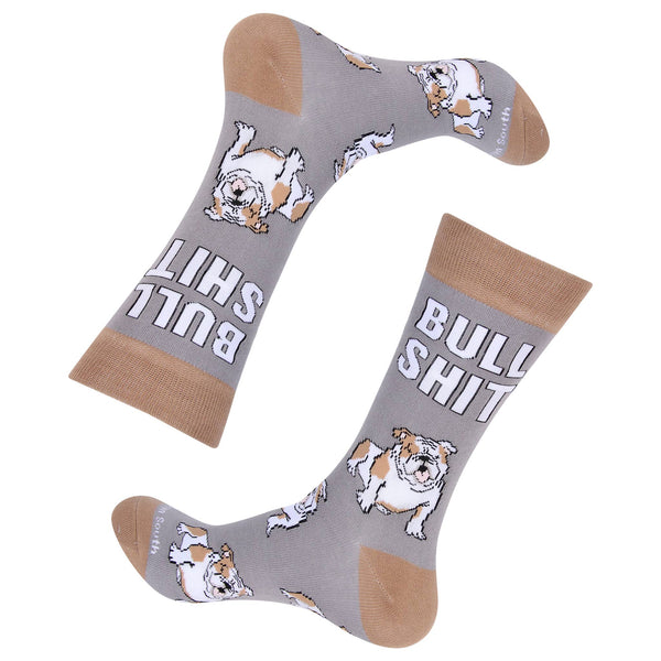Bull Shit Funny Bulldog Socks