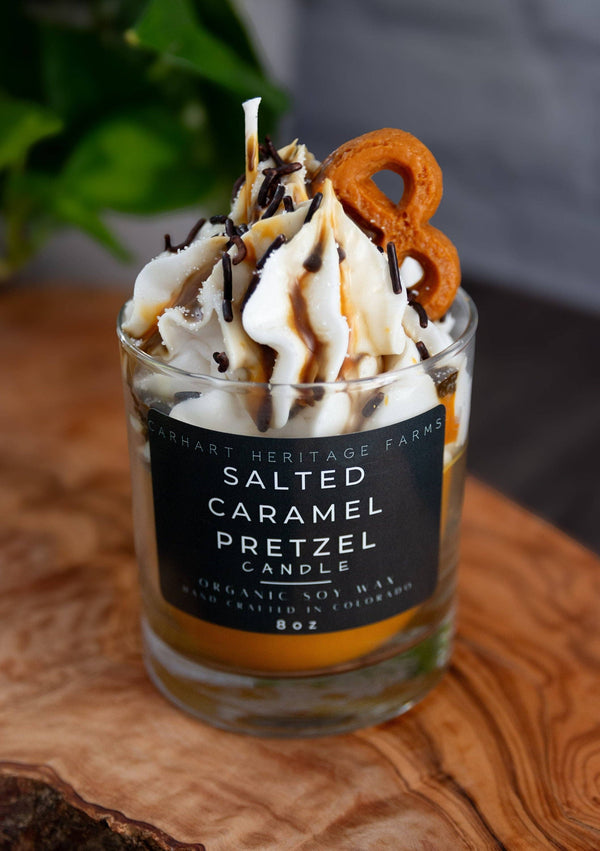 Salted Caramel Pretzel Candle