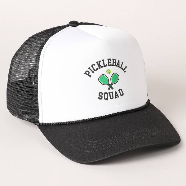 Pickleball Squad 2 Tone Trucker Hat with Lining