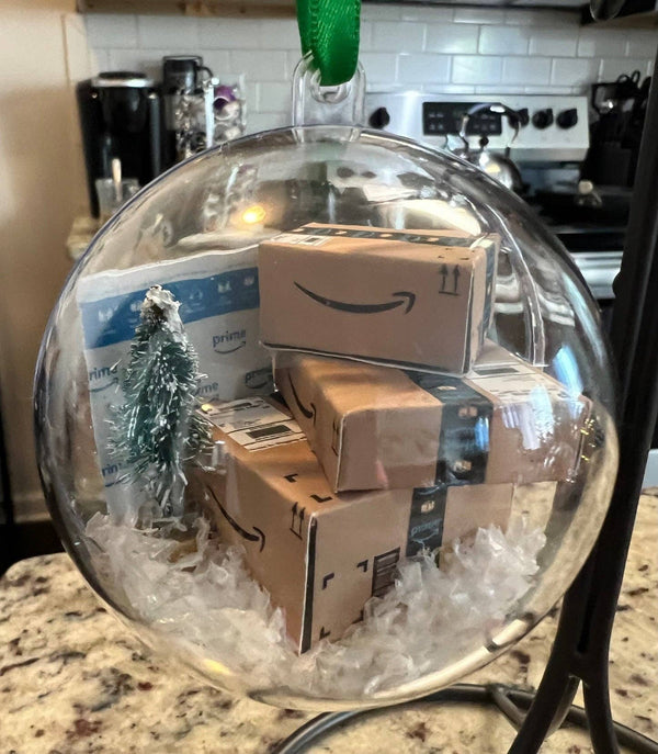 Amazon Mini Packages Ornament | Christmas Gift