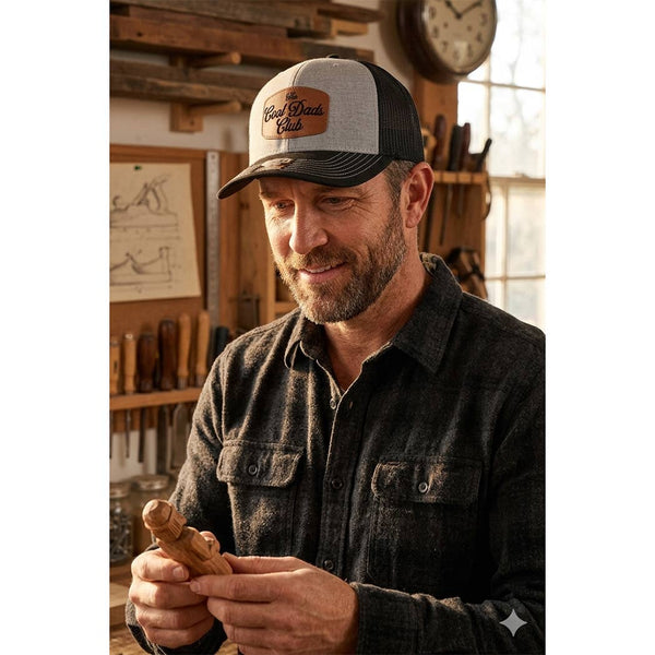 THE COOL DADS CLUB Patch Mid-Profile Mesh Back Trucker Hat