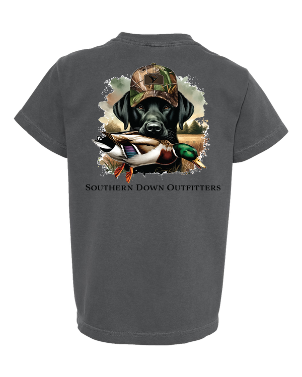 Duck Hat Dog Youth Tee