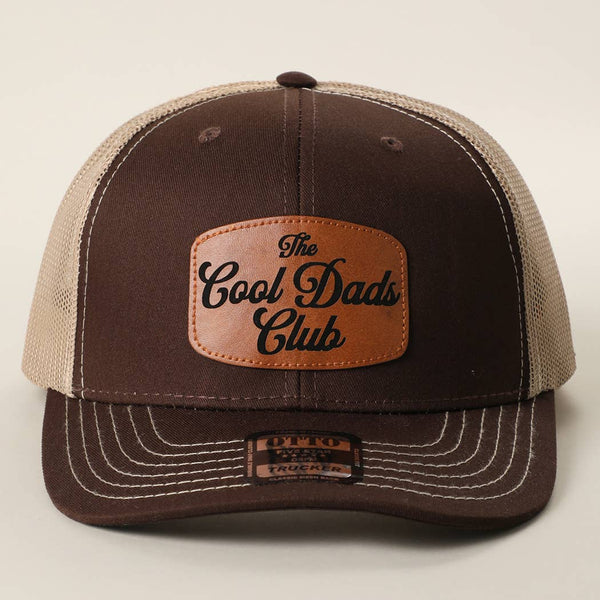 THE COOL DADS CLUB Patch Mid-Profile Mesh Back Trucker Hat