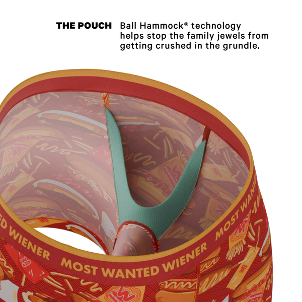 The Big W's | Shinesty x Wienerschnitzel Ball Hammock® Pouch Underwear