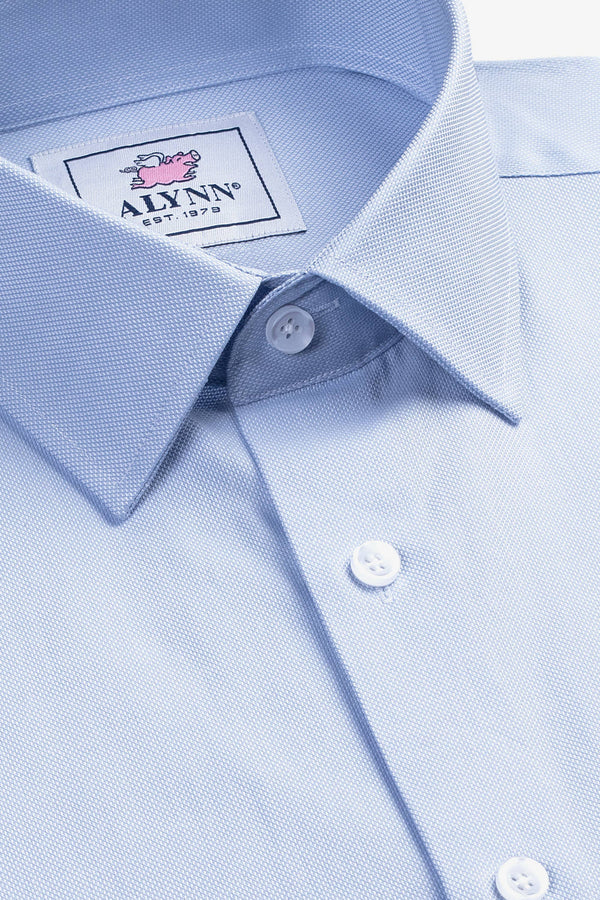 Elijah Standard Fit Light Blue Dress Shirt by Alynn