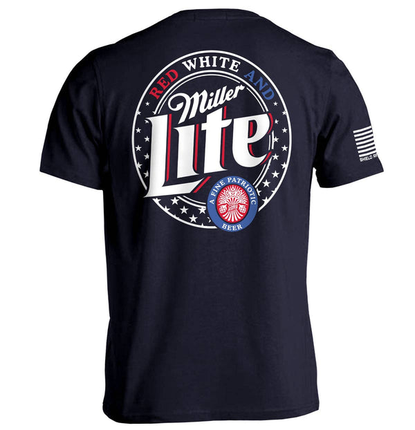Red White And Miller Lite