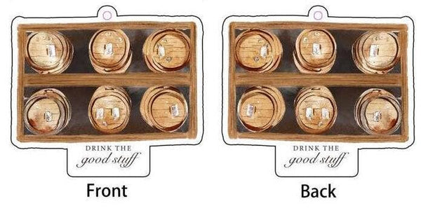 Drink The Good Stuff Bourbon Whiskey Car Air Freshener