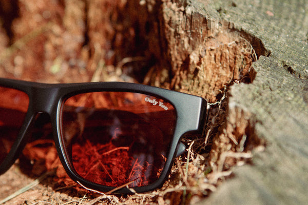Smokey Bear x CAMP Cliff Sunglasses - Matte Black