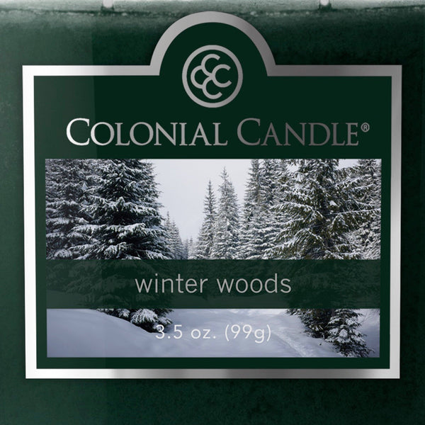 Classic Oval Winter Woods, 2 Wick, 3.5oz