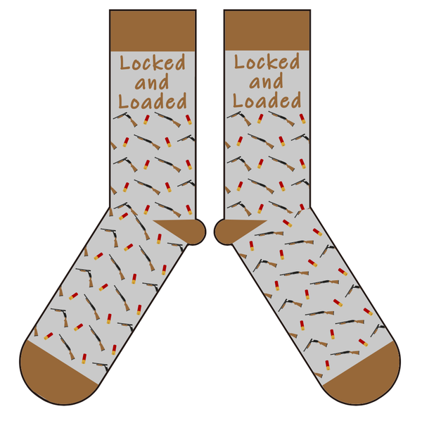 Locked and Loaded Shotgun Hunting Socks