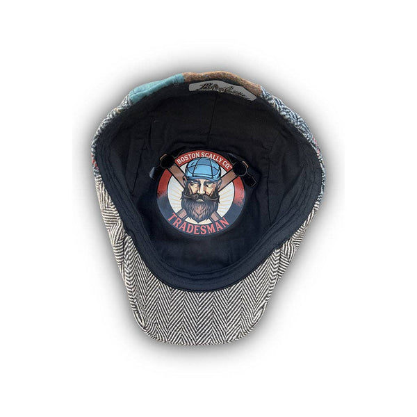 The Tradesman Boston Scally Cap - Patchwork Edition