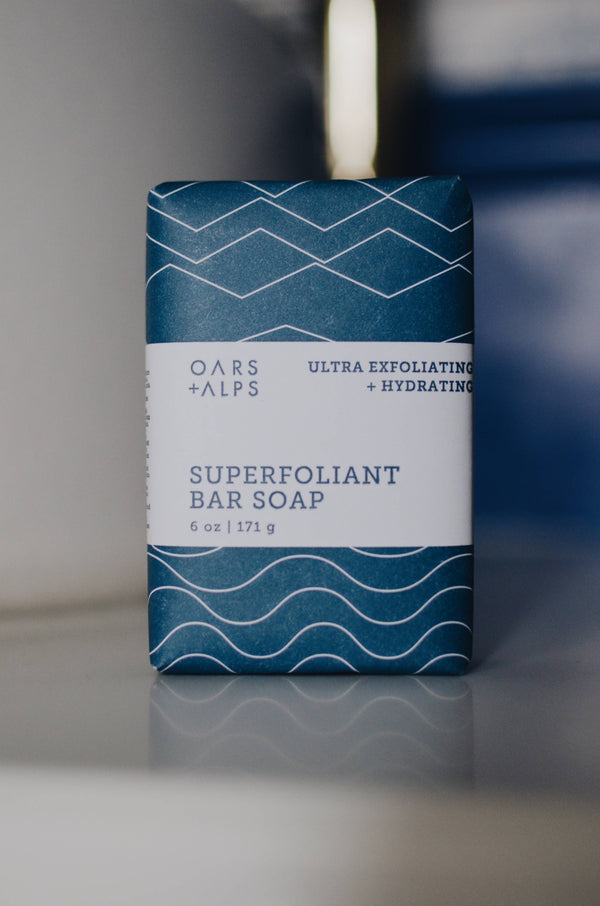 SALE - Superfoliant Exfoliating Men's Soap, Refresh+Nourish