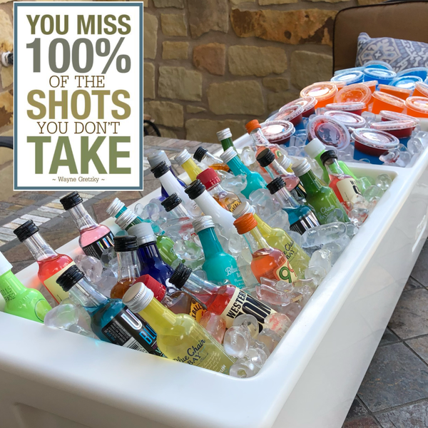 REVO Party Barge Cooler| Polar White | Made in USA