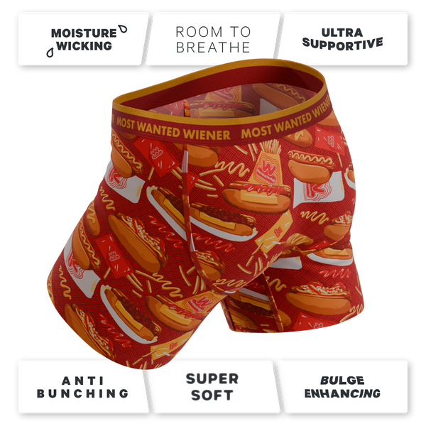 The Big W's | Shinesty x Wienerschnitzel Ball Hammock® Pouch Underwear