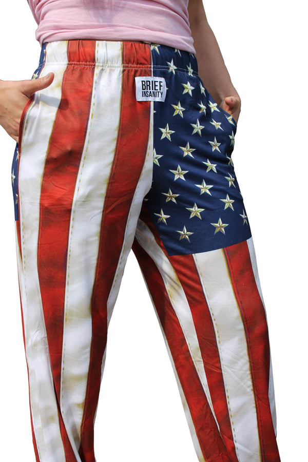 Brief Insanity American Flag Lounge Pants