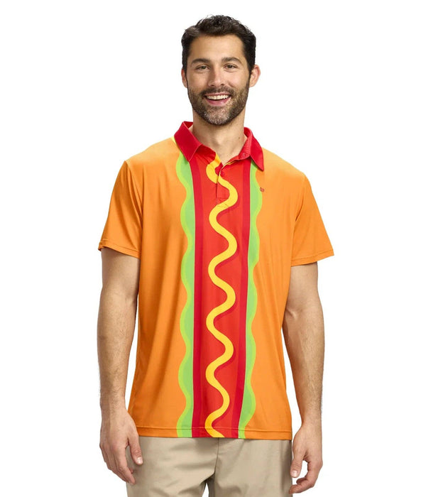 Hot Dogger Men's Golf Polo – Funny Hot Dog Golf Shirt