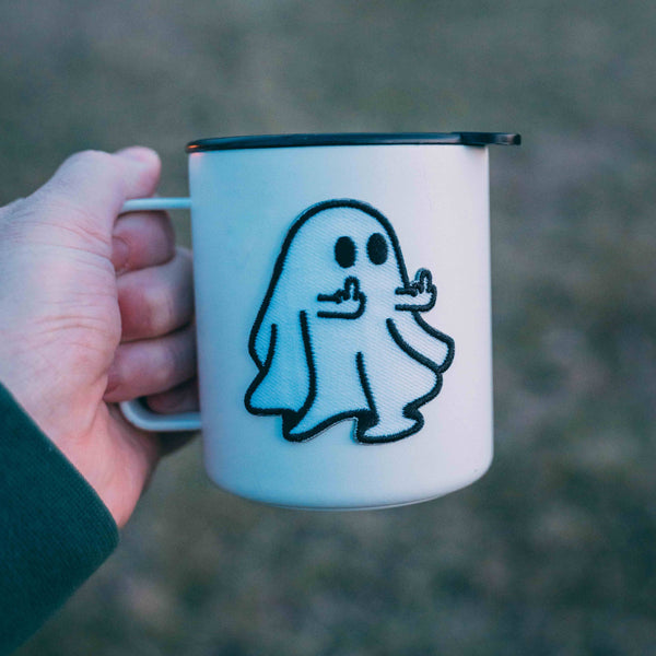 Fuck Boo Ghost Embroidered Sticker Patch