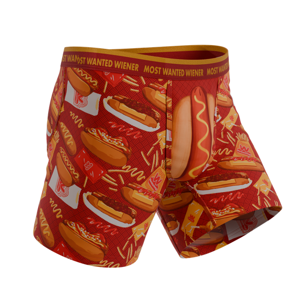 The Big W's | Shinesty x Wienerschnitzel Ball Hammock® Pouch Underwear