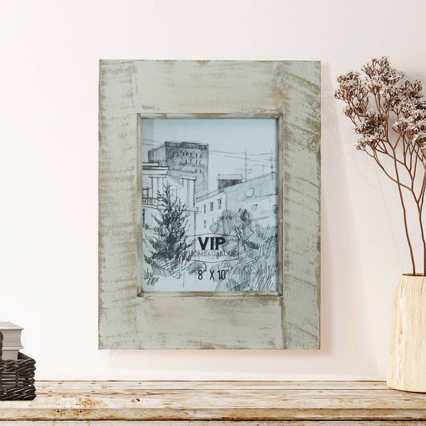 SALE VIP Wood 16 in. White 8x10 Photo Frame