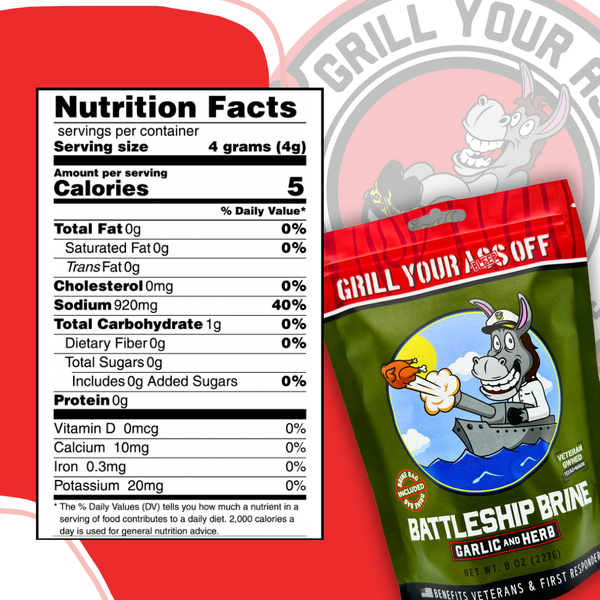 Battleship Brine – Garlic & Herb (8oz)