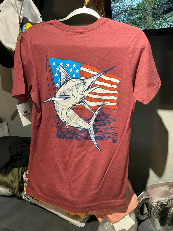 Flomotion USA Sailfish Tee