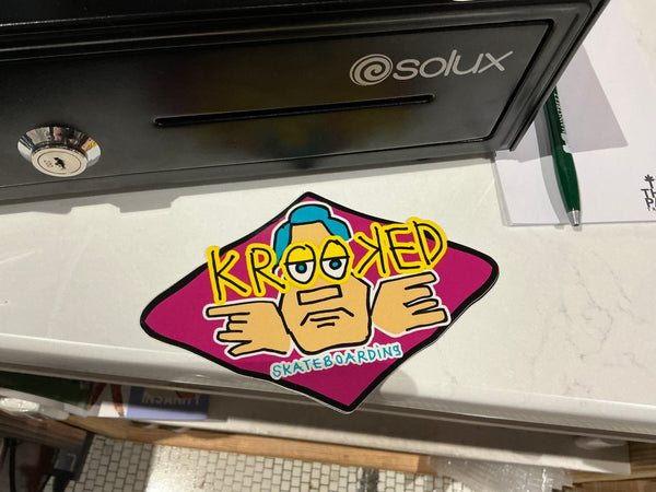 Krooked sticker