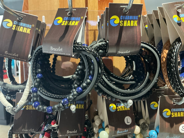 Charming Shark Riverstone Bracelet J-2416