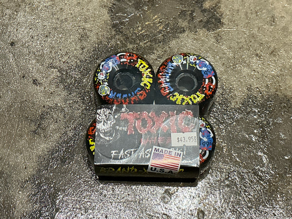 Toxic shock hard super thane wheels 99 a