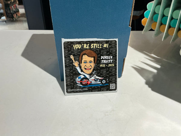 Dorsey truitt #1 sticker
