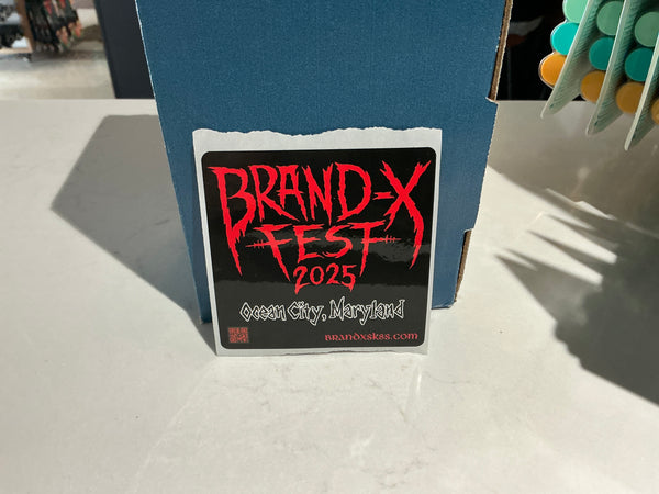 Brand X fest 2025 sticker