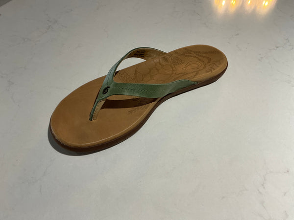 Olukai Women’s Honu Green Olive/Golden Sand