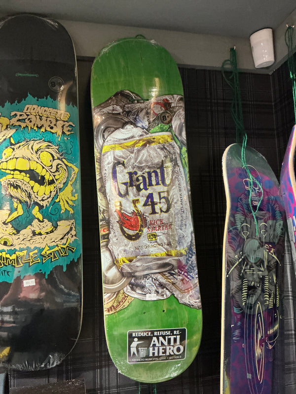 Anti-hero Grant refuse deck 8.4 inches