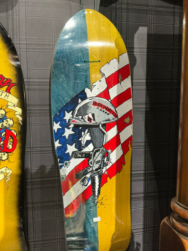 Bill Danforth Gulf war veteran deck