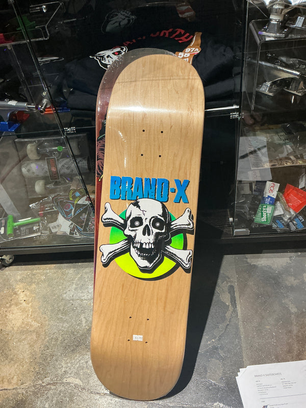 Brand X knucklehead pop deck 8.75 inches