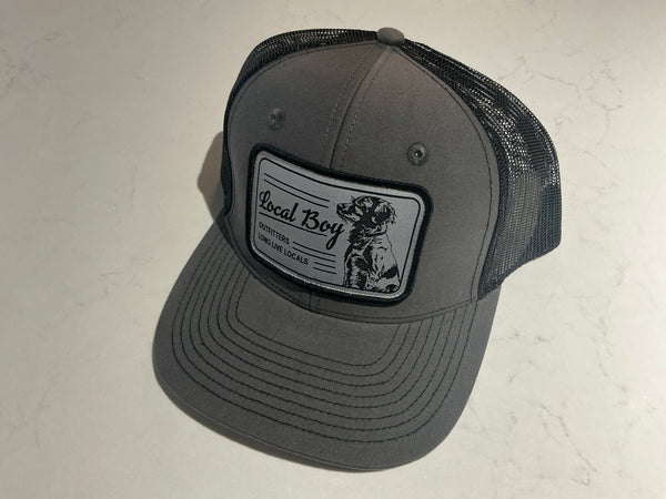 Local Boy Scruffy Patch Trucker Hat