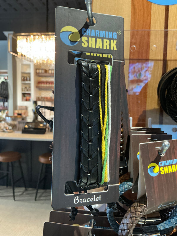 Charming Shark Mens Stack Bracelet J-2207