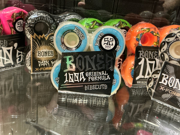 Bones wheels side cuts, original formula 52 mm 100 A white