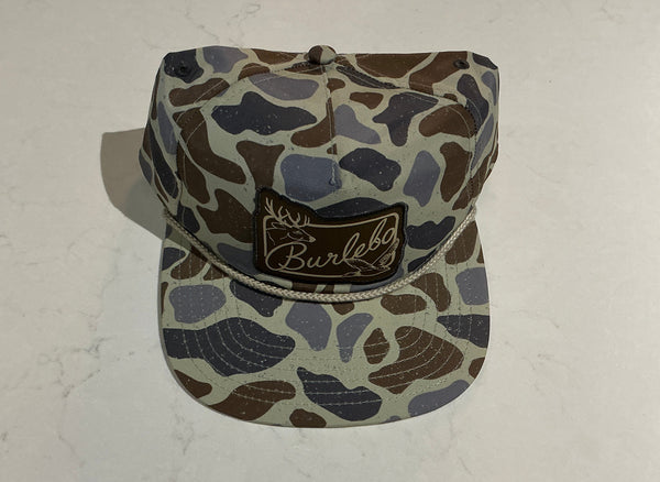 Burlebo generic camo tan hat