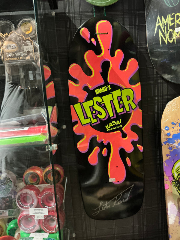 Lester kasai autographed deck black