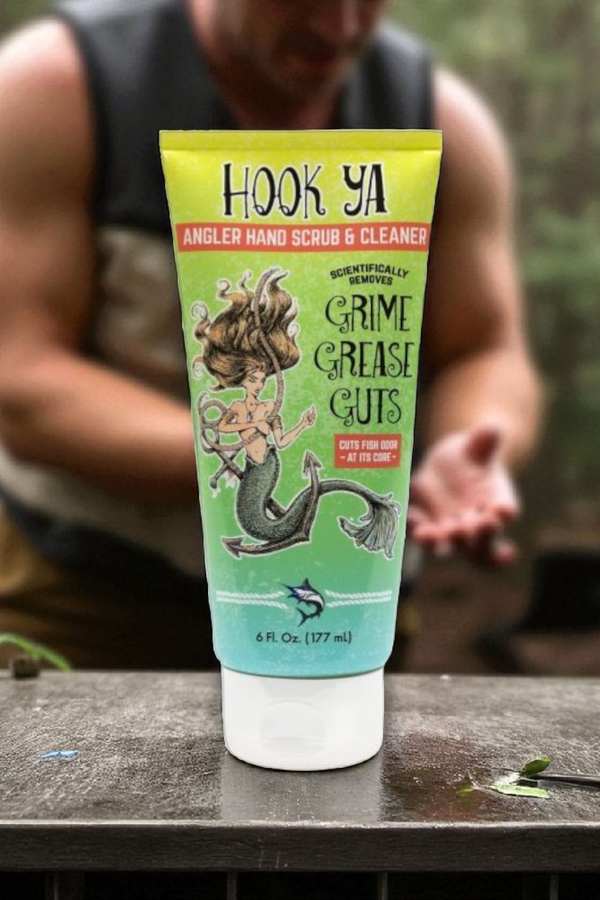 Angler Hand Scrub & Cleaner Remove Grease & Fish Odor Easily
