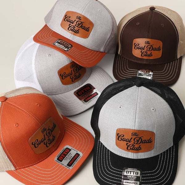 THE COOL DADS CLUB Patch Mid-Profile Mesh Back Trucker Hat