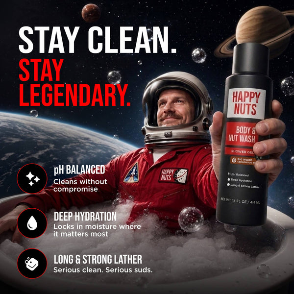 Happy Nuts Big Wood Body & Nut Wash*