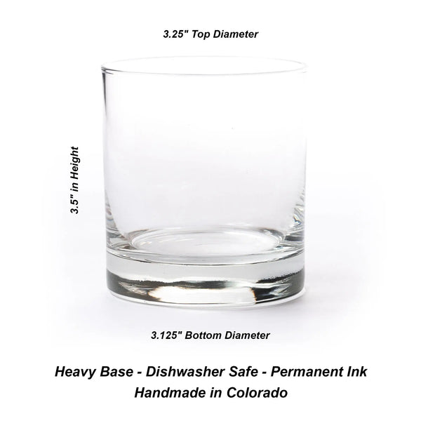 Electric Guitar Cityscape Whiskey Glasses