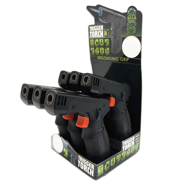 Smokezilla Magnum Trigger Torch Lighter - 6/Display