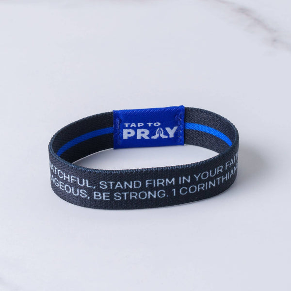 Tap To Pray™ Wristbands - First Responders Law Enforcement