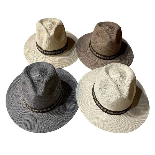 Men's Summer Hats w/ribbon