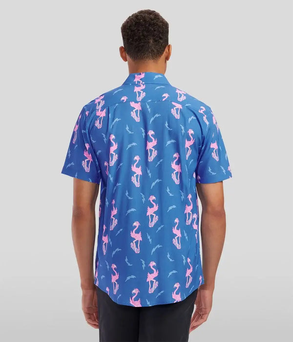 Board of Paradise Men's Hawaiian Shirt - Summer Button Down