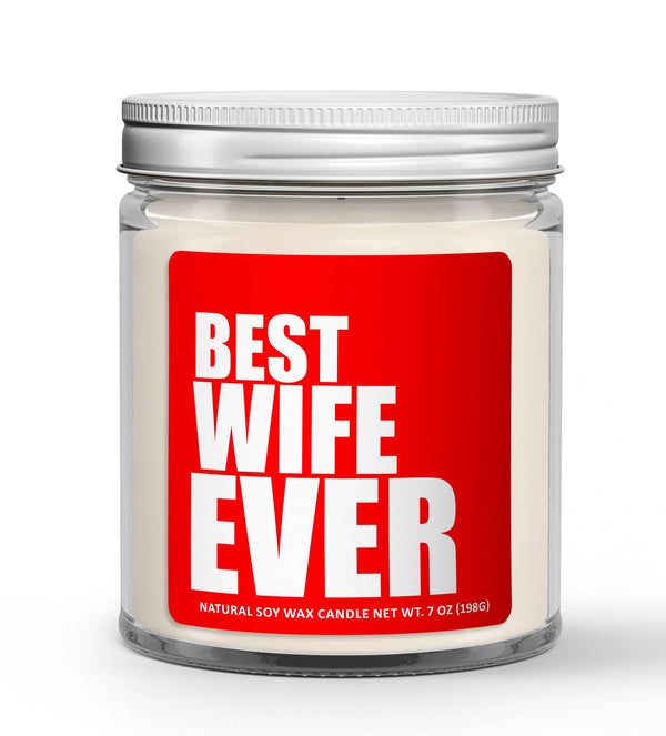 Best Wife Ever Soy Candle - Valentine's Day Candle