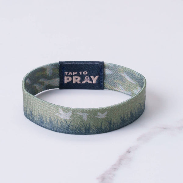 Tap To Pray™ Wristbands - Waterfowl Camo