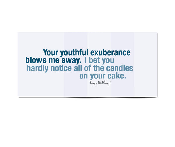 Blow Hard • Funny Birthday Card